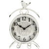 Westclox Vintage Style Analog QA Metal Bird Table Clock - Stylish and Unique