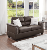 2-PCS SOFA SET in Espresso