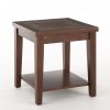 Classic Chairside End Table - Wooden Design, Timeless Appearance - Richness and Charm, Ideal Room Addition