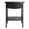 Claire Accent Table Black Finish