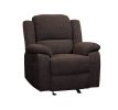 ACME Madden Glider Recliner, Brown Chenille 55447