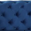85.5" Velvet Upholstered Sofa with Sturdy Metal Legs,Modern Sofa Couch with Button Tufted Back, 3 Seater Sofa Couch for Living Room,Apartment,Home Off