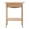 Claire Accent Table Natural Finish