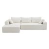[VIDEO provided] [New] 109*68" Modular Sectional Living Room Sofa Set, Modern Minimalist Style Couch, Upholstered Sleeper Sofa for Living Room, Bedroo