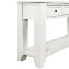 U_STYLE 55'' Modern Console Table Sofa Table for Living Room with 3 Drawers and 1 Shelf (As Same As WF299185AAK)