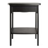 Claire Accent Table Black Finish
