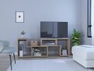 Extendable Tv Stand Houston, Living Room, Light Pine