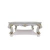 ACME Vendome Coffee Table (Square), Antique Pearl Finish LV01526