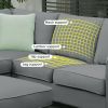 [VIDEO provided] 112*87" Sectional Sofa Couches Living Room Sets 7 Seats Modular Sectional Sofa with Ottoman L Shape Fabric Sofa Corner Couch Set with
