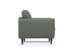 Radwan Sofa; Pesto Green Leather XH