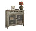 ACME Vernon Console Table in Weathered Gray 90286
