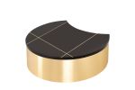 Modern Style 3PC CT805-3 Coffee Table Set in Gold