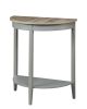 Justino Console Table in Gray Oak & Gray