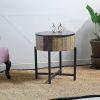 T1216 End Table Rustic Vintage