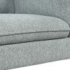 Modern Style Sofa Linen Fabric Loveseat Small Love Seats Couch for Small Spaces; Living Room; Apartment