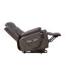 Liyasi Electric Power Lift Recliner Chair with 1 Motor, 3 Positions, 2 Side Pockets, Cup Holders,Suede fabric