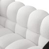 62.2length ,35.83" deepth ,human body structure for USA people, marshmallow sofa,boucle sofa ,White color,3 seater