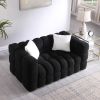 62.2length ,35.83" deepth ,human body structure for USA people, marshmallow sofa,boucle sofa ,White color,3 seater